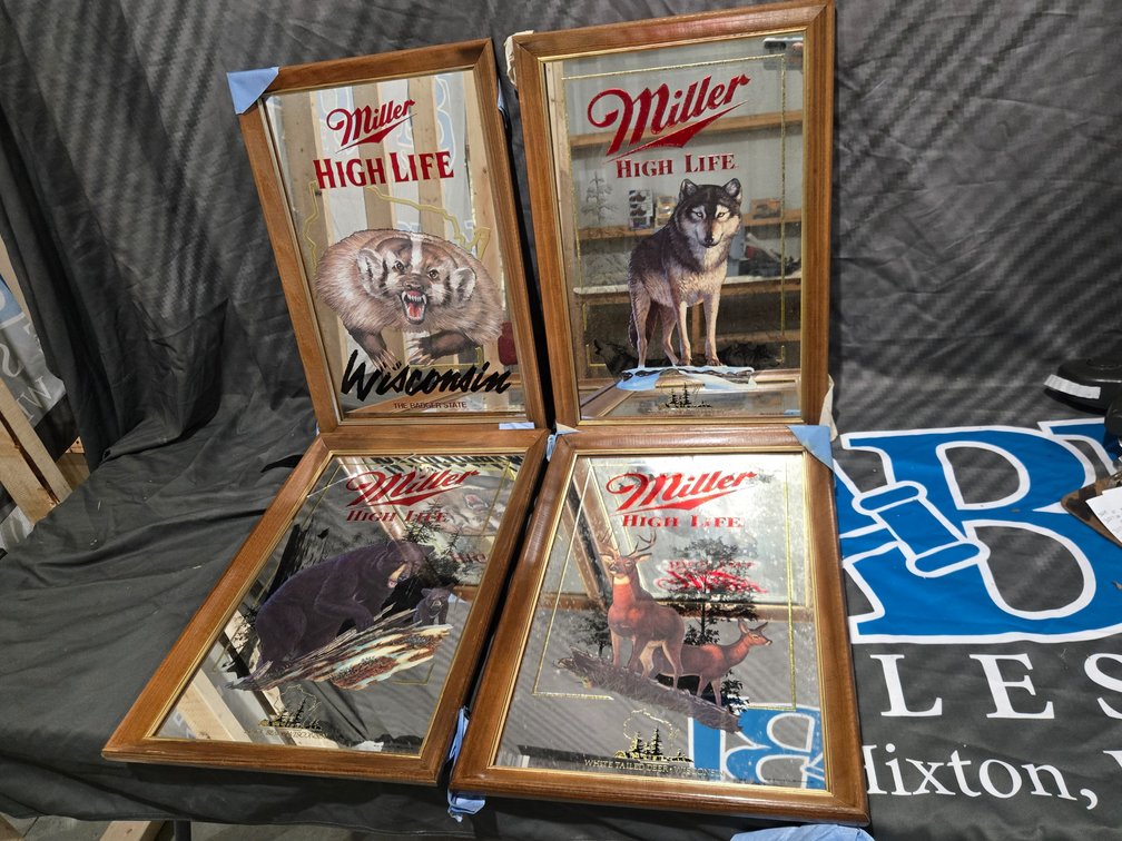 Miller Wolf, Deer, Badger, and Bear *CRACKED* Mirror