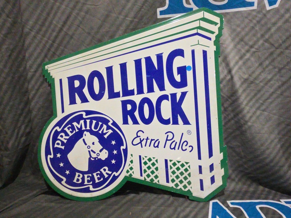 Rolling Rock Metal Sign