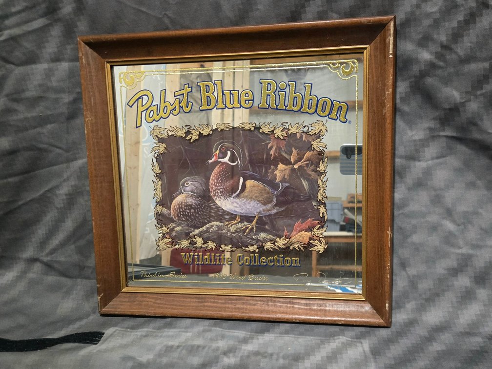 Pabst 1990 Wood Duck Mirror