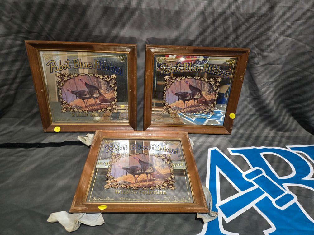 3 Pabst 1989 Turkey Mirrors