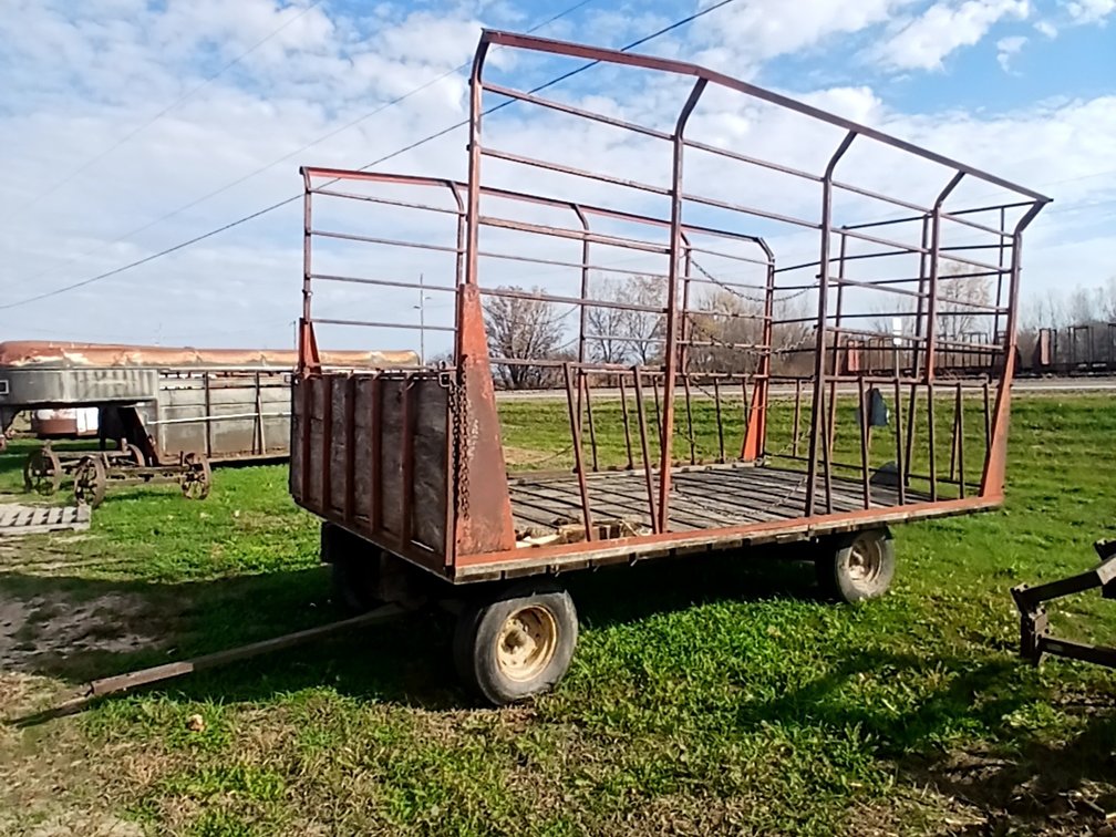 16' Hay Wagon on John Deere Running Gear