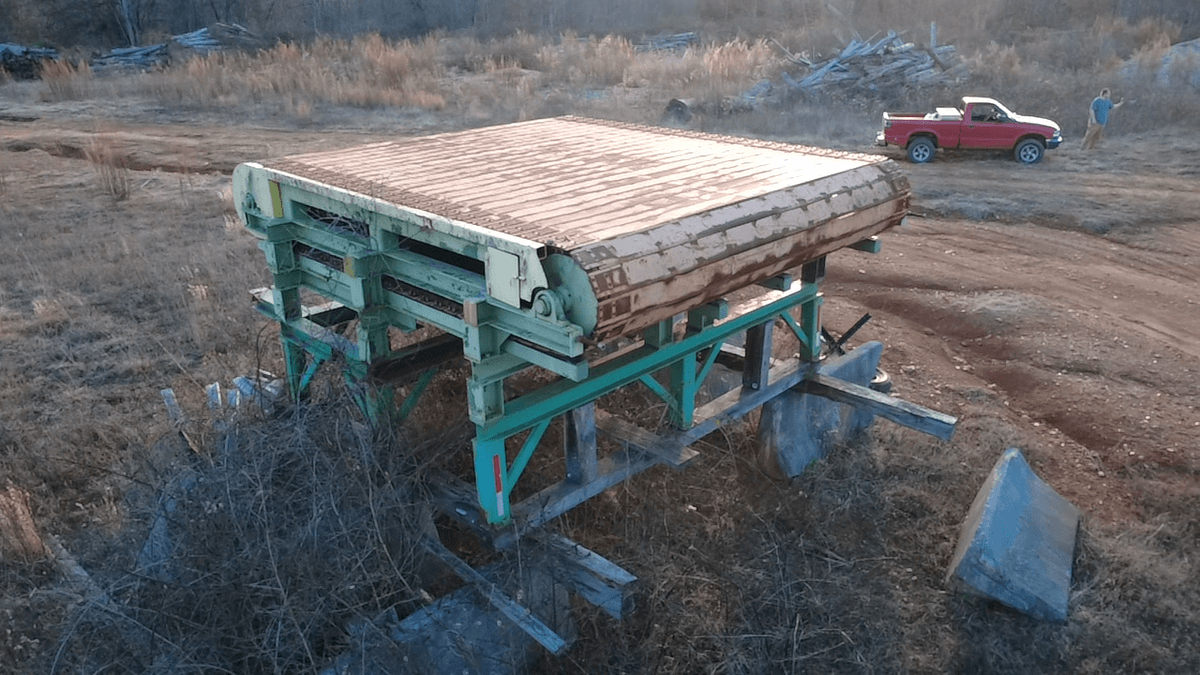 Cooper Machine Slab Table