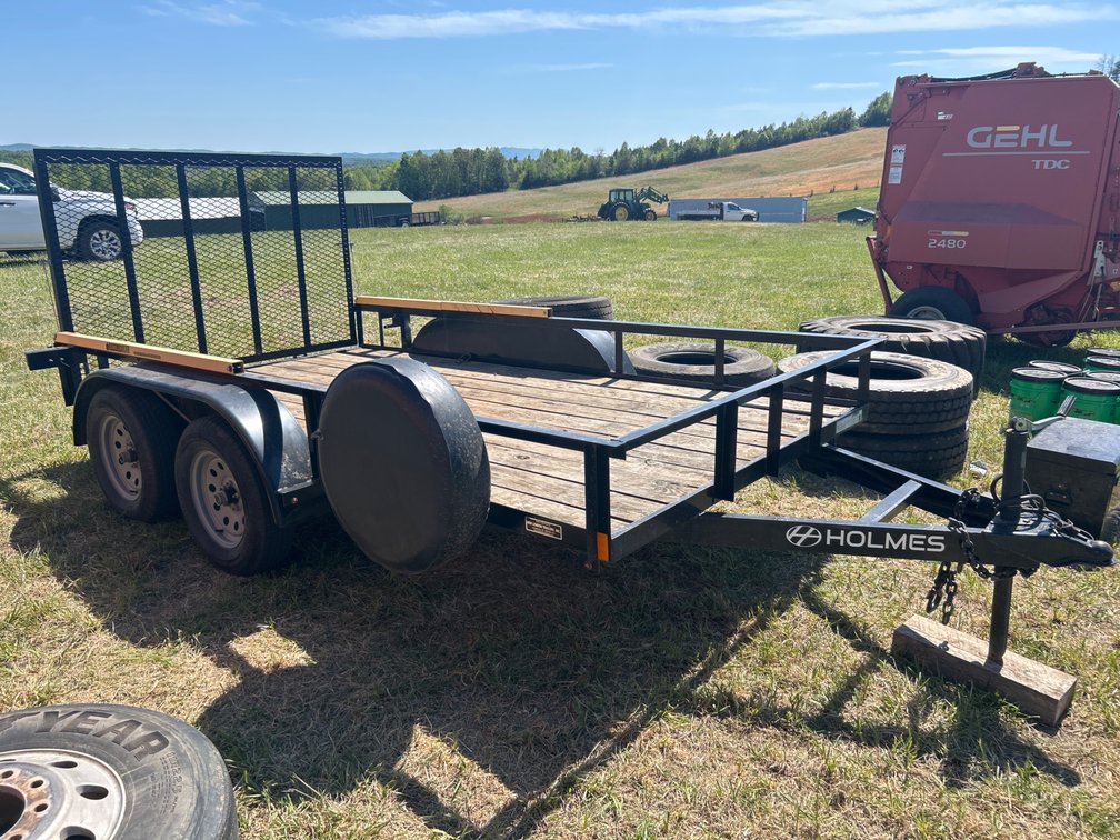 2017 Holmes Landscape Trailer with Gorilla Gate Lift