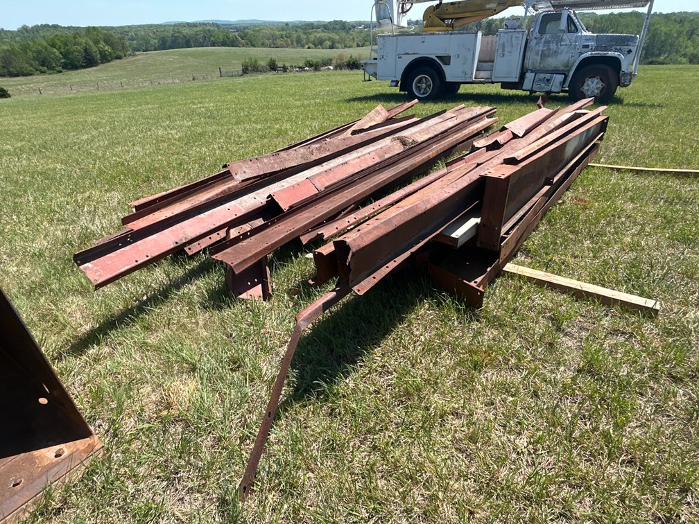 Metal Framing for a Building