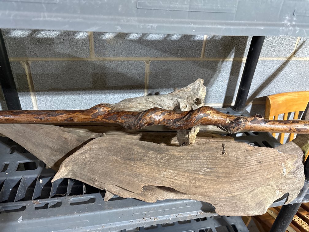 Driftwood & Walking Stick