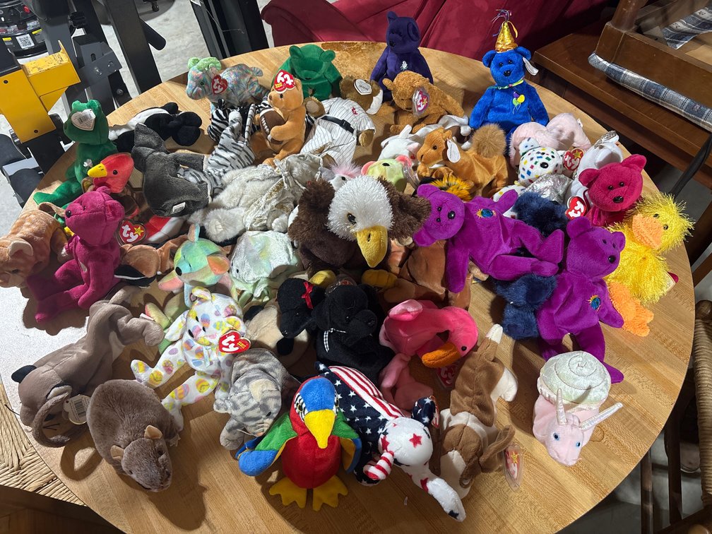 Collection of Ty Beanie babies