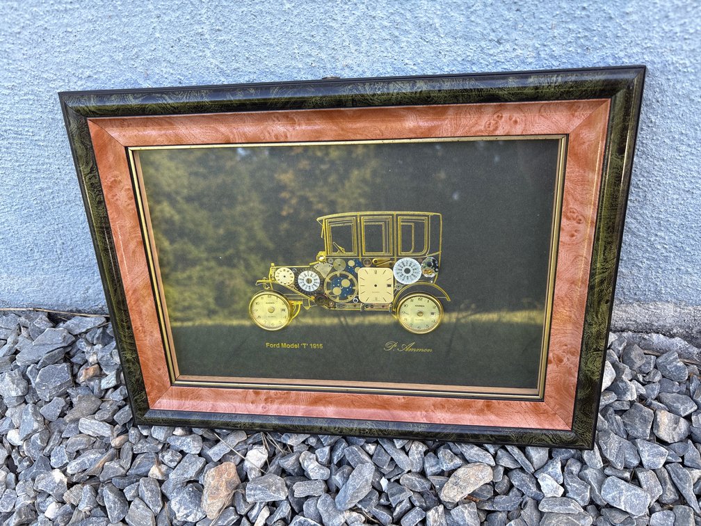Model T ~11x14 Framed Picture