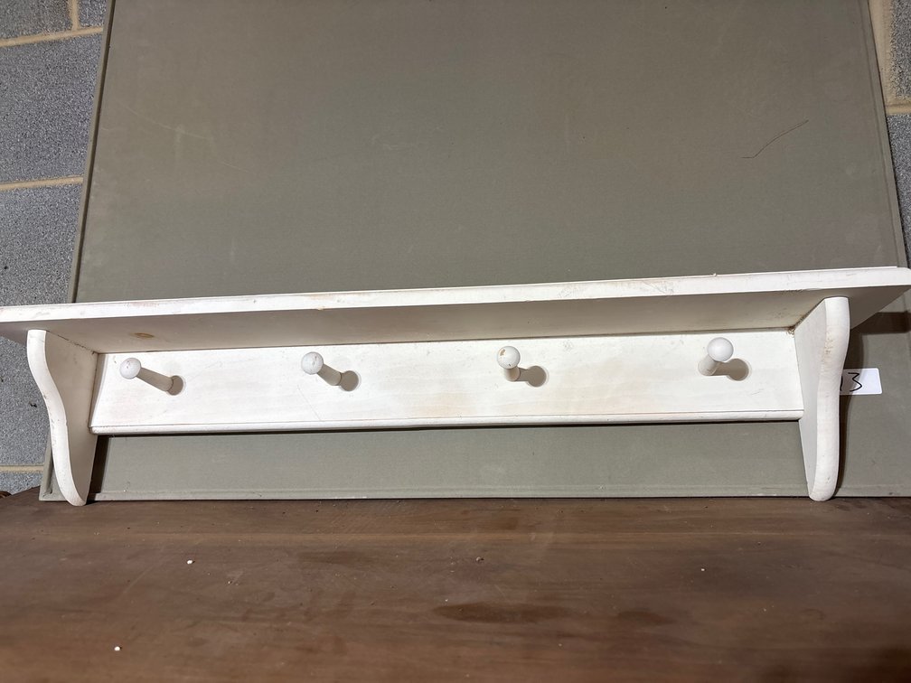 White coat rack