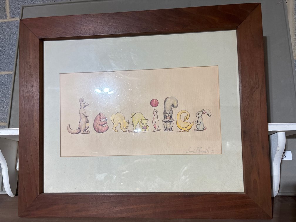 20x24in ‘Jennifer’ Framed Picture