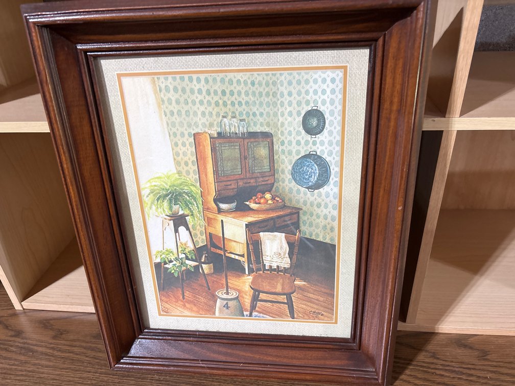 Framed Kitchen Print
