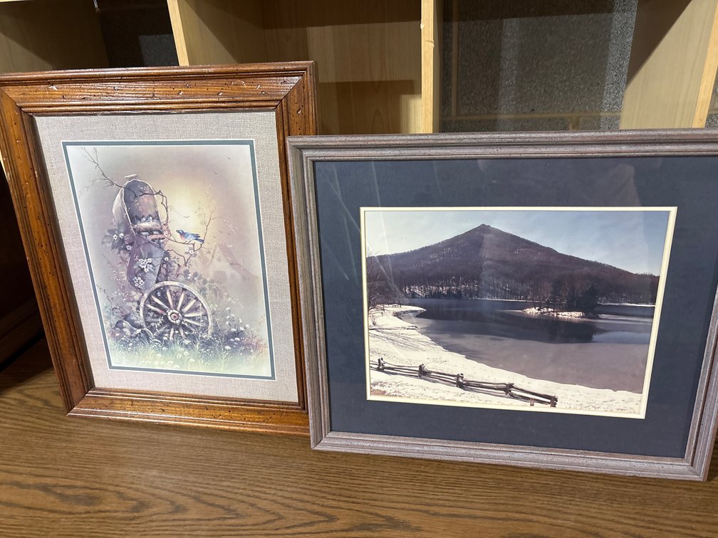 2 Framed Pictures