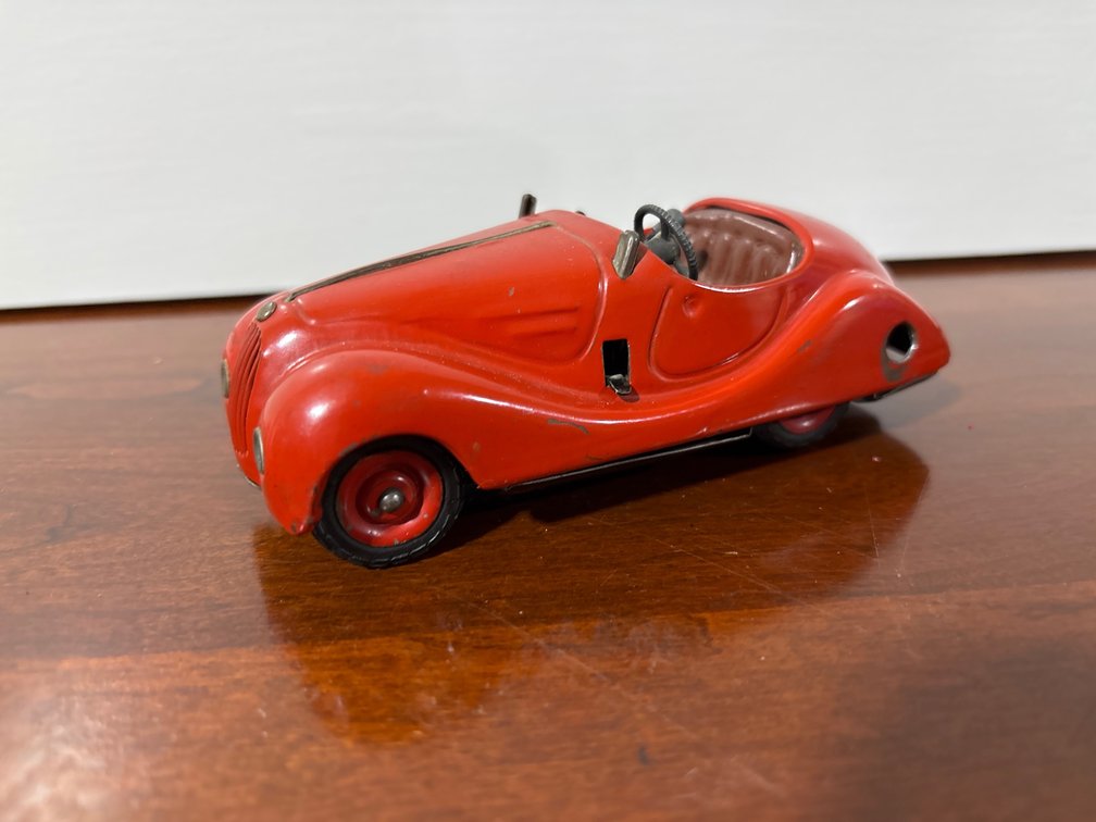 vintage Schuco Examico 4001 wind-up toy car