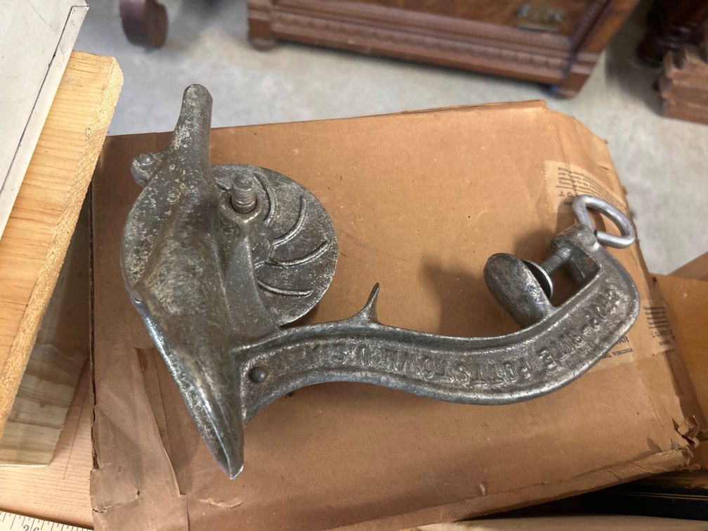 Keystone Cast Metal Clamp-On Cherry Seeder