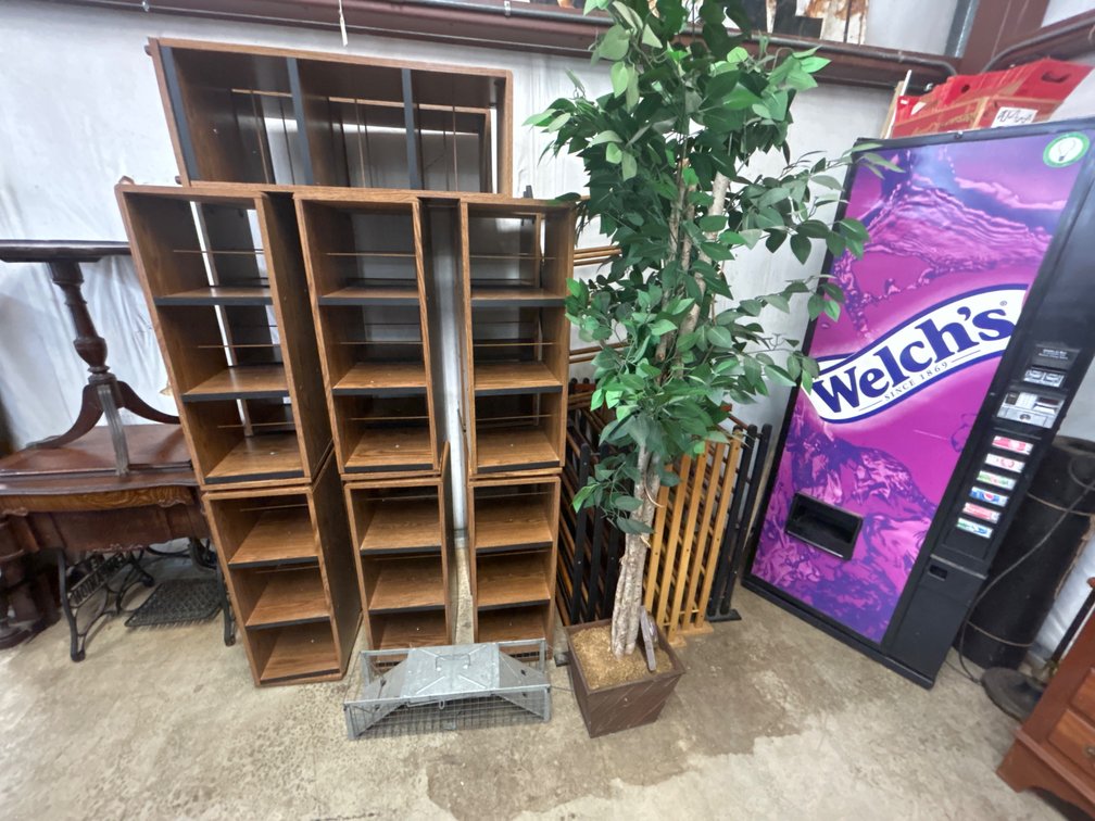 Shelving Units, Live Animal Trap, Luggage Racks, and More