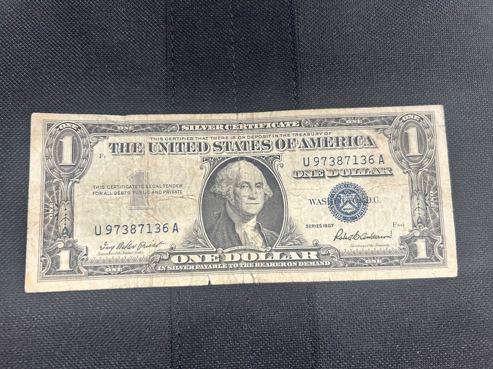 Series 1957 $1 Silver Certificate Banknote