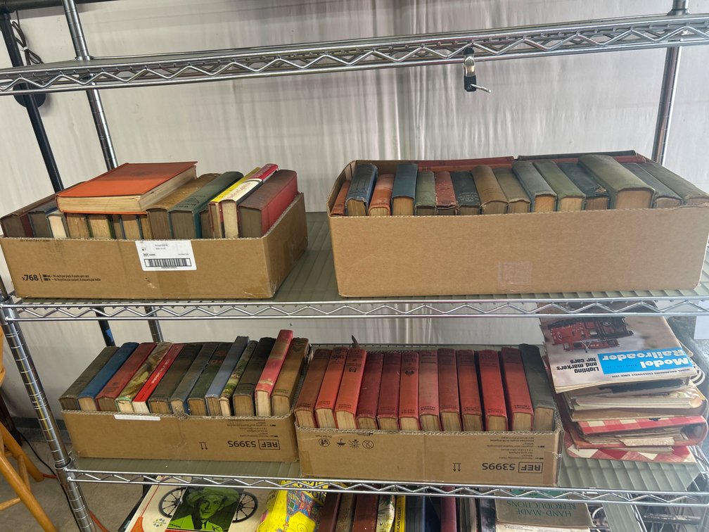 Hardcover Books, Magazines, and Periodicals