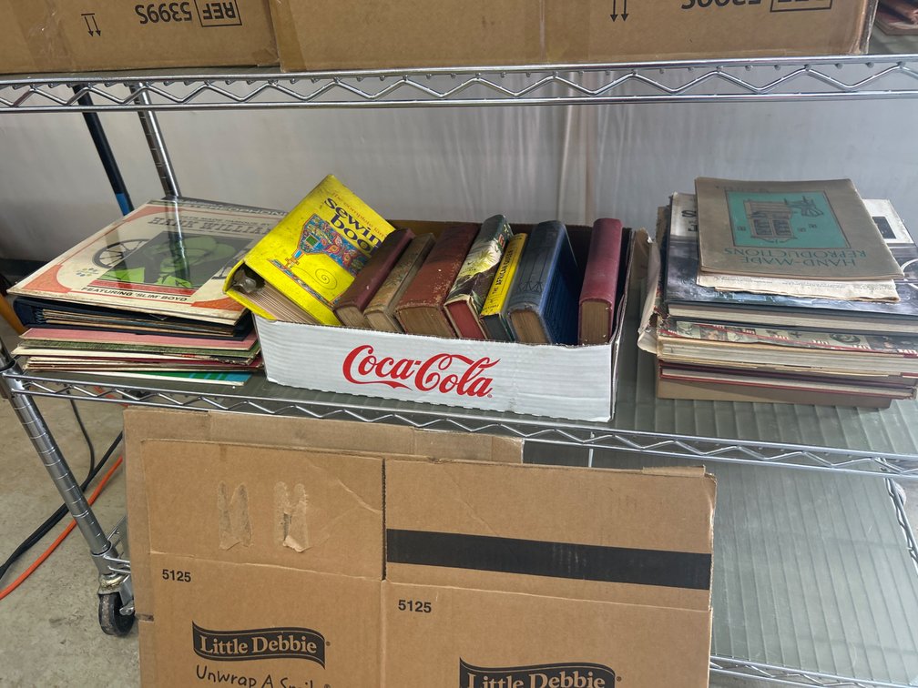 Vinyl Records, Hardcover Books, and Magazines
