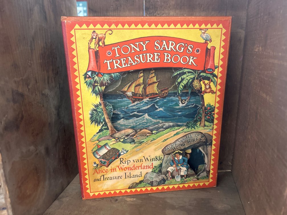 Tony Sarg's Treasure Book Hardcover Novelty Book
