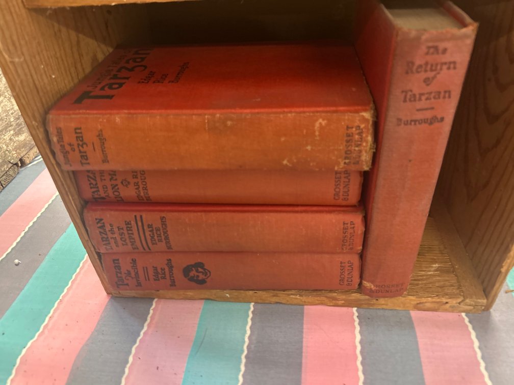 Grosset & Dunlap Edgar Rice Burroughs Tarzan Hardcover Books