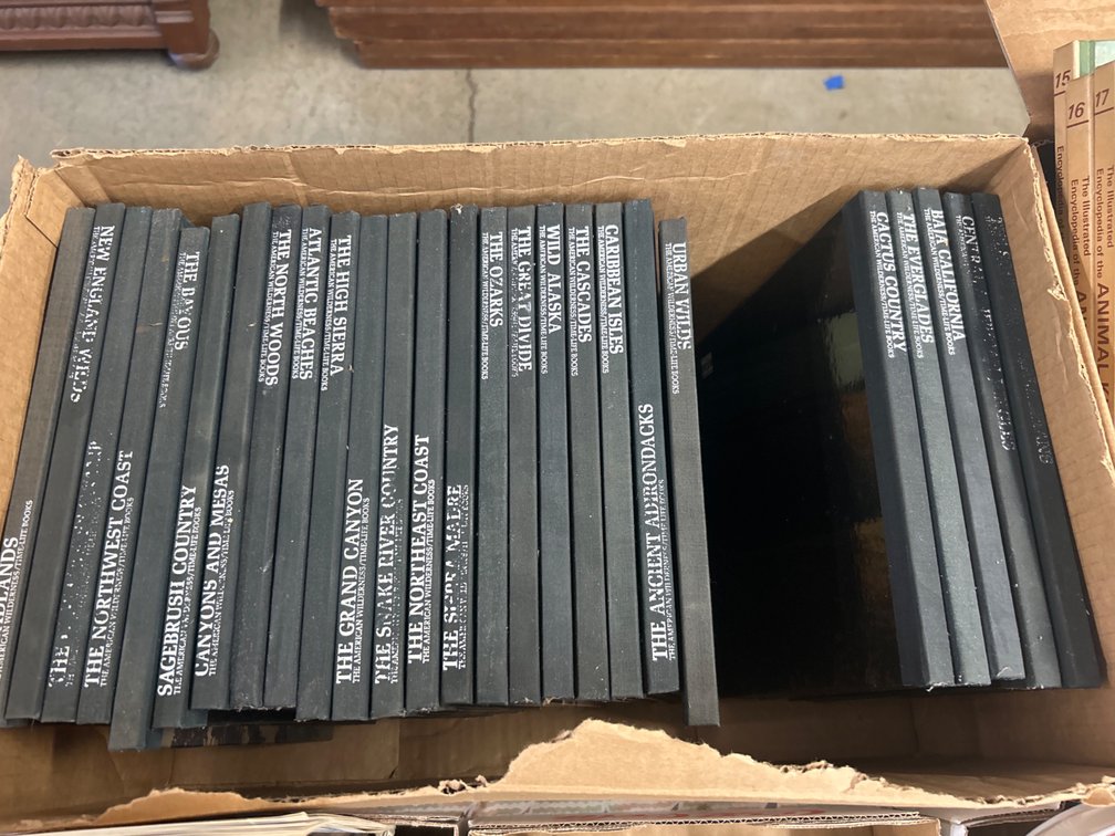 The American Wilderness and Animal Kingdom Hardcover Books