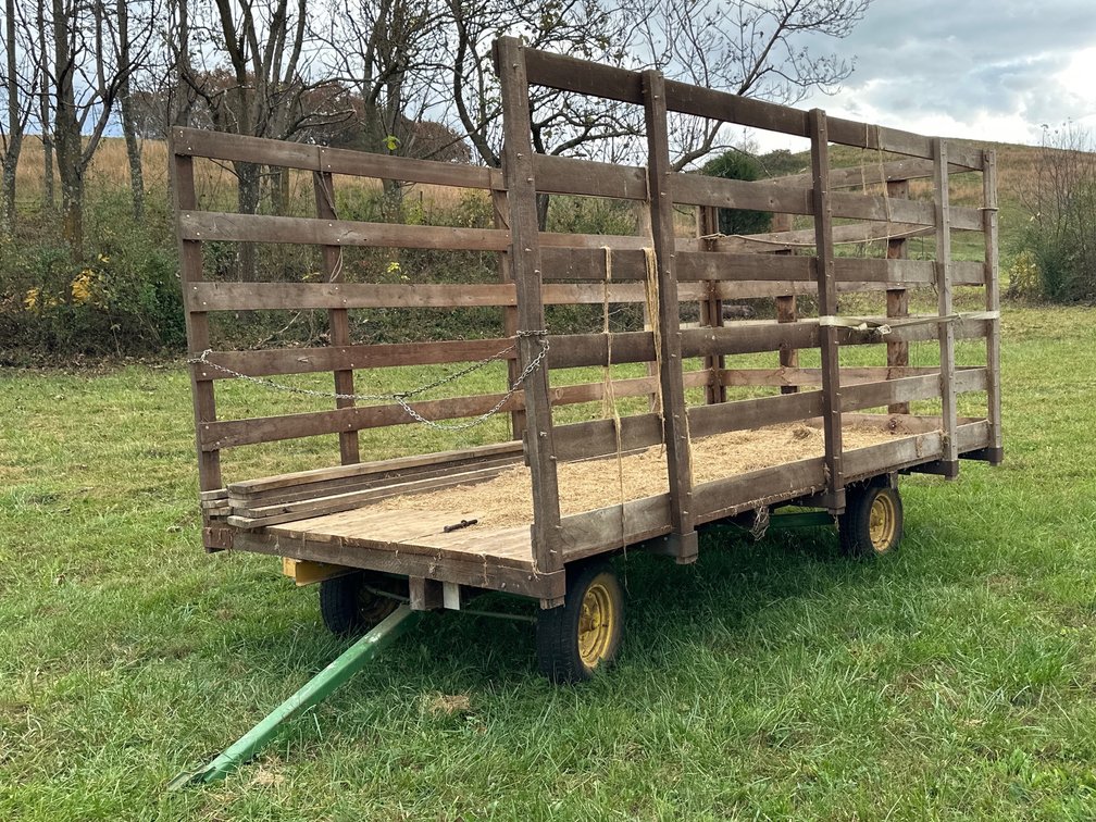 John Deere Hay Wagon