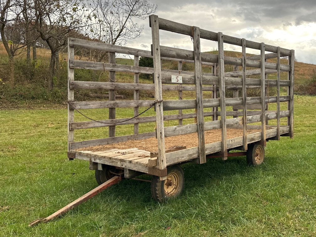 Case Hay wagon