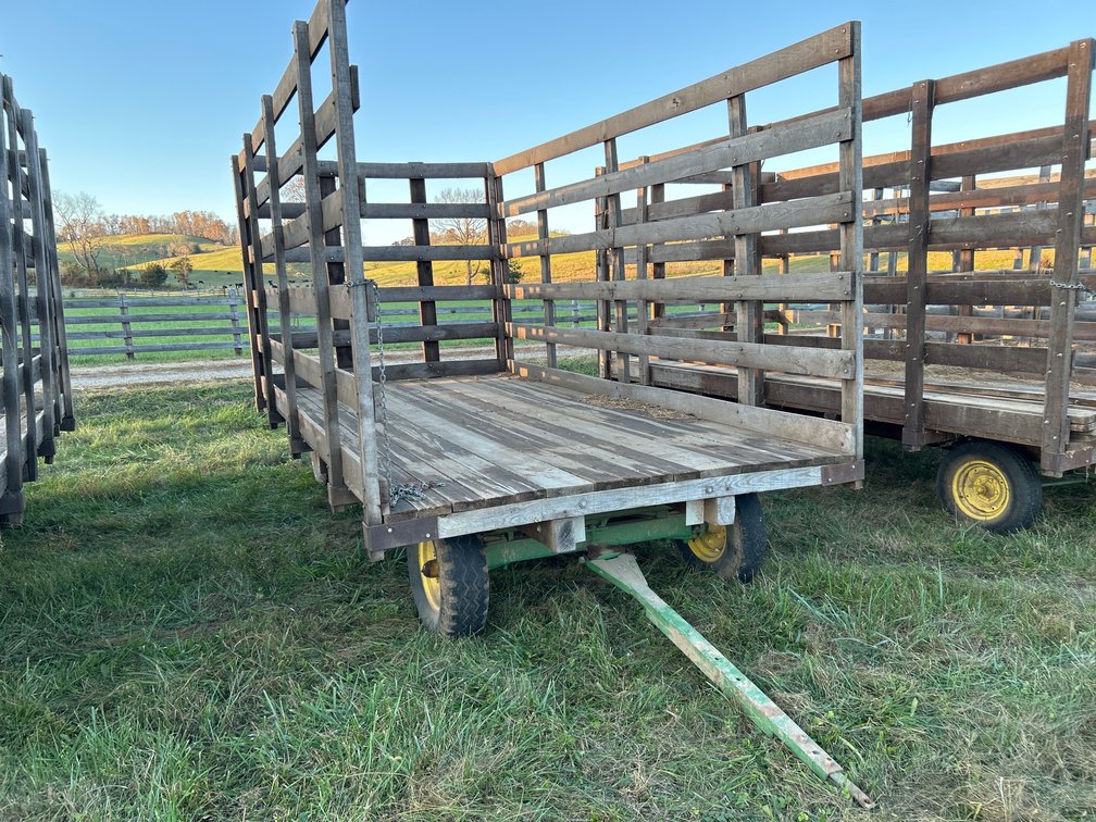 John Deere Hay Wagon