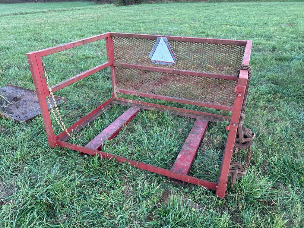 Man basket for forklift