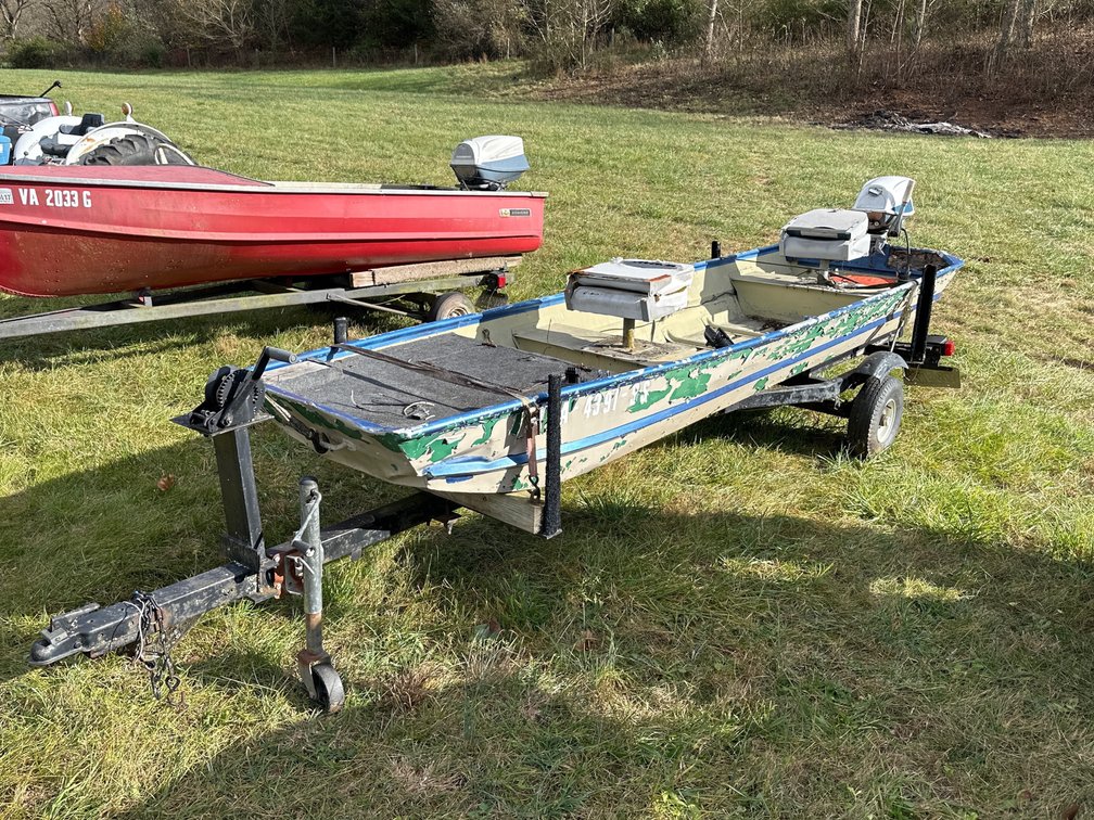 Jon Boat with Trailer 