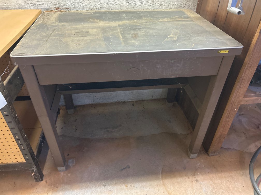 Metal Shop Table