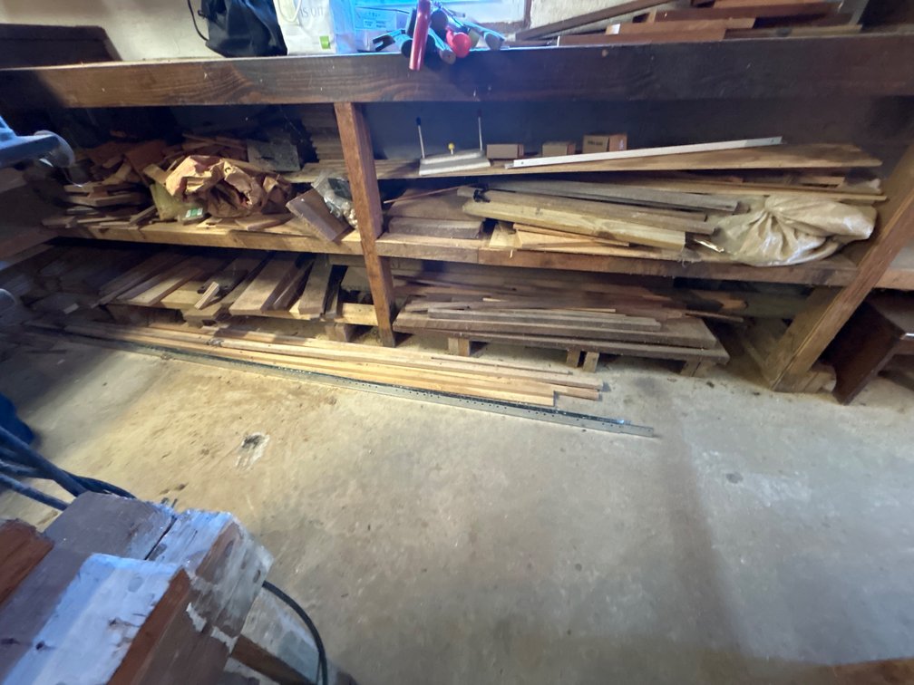 Contents of Middle Shelf and Bottom Shelf