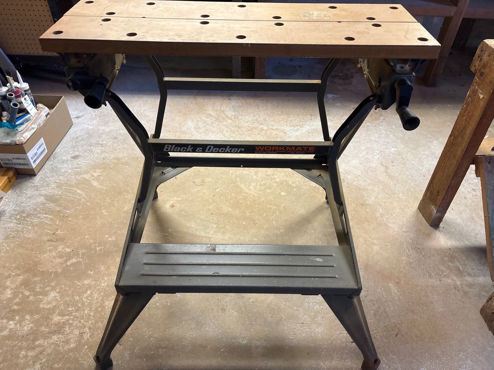 Black and Decker work table