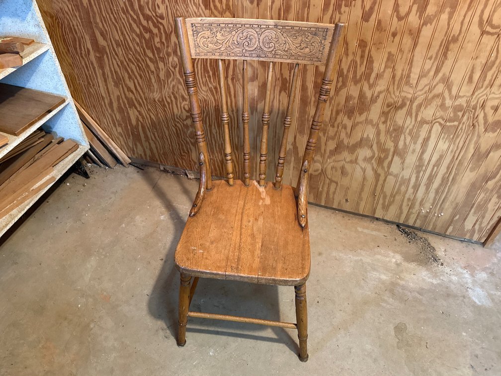 Vintage Spindle side chair
