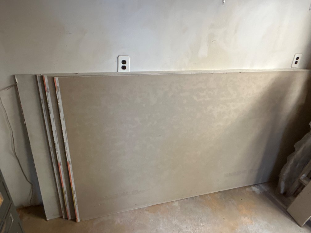 Lot of 6 3/8” x 8’ TE Gypsum Board