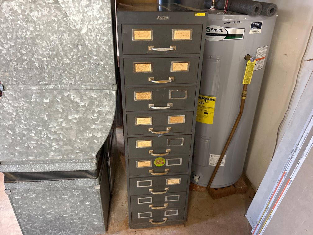 9 Drawer Metal Filing Cabinet