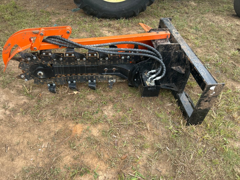 Skidsteer Trenching Attachment