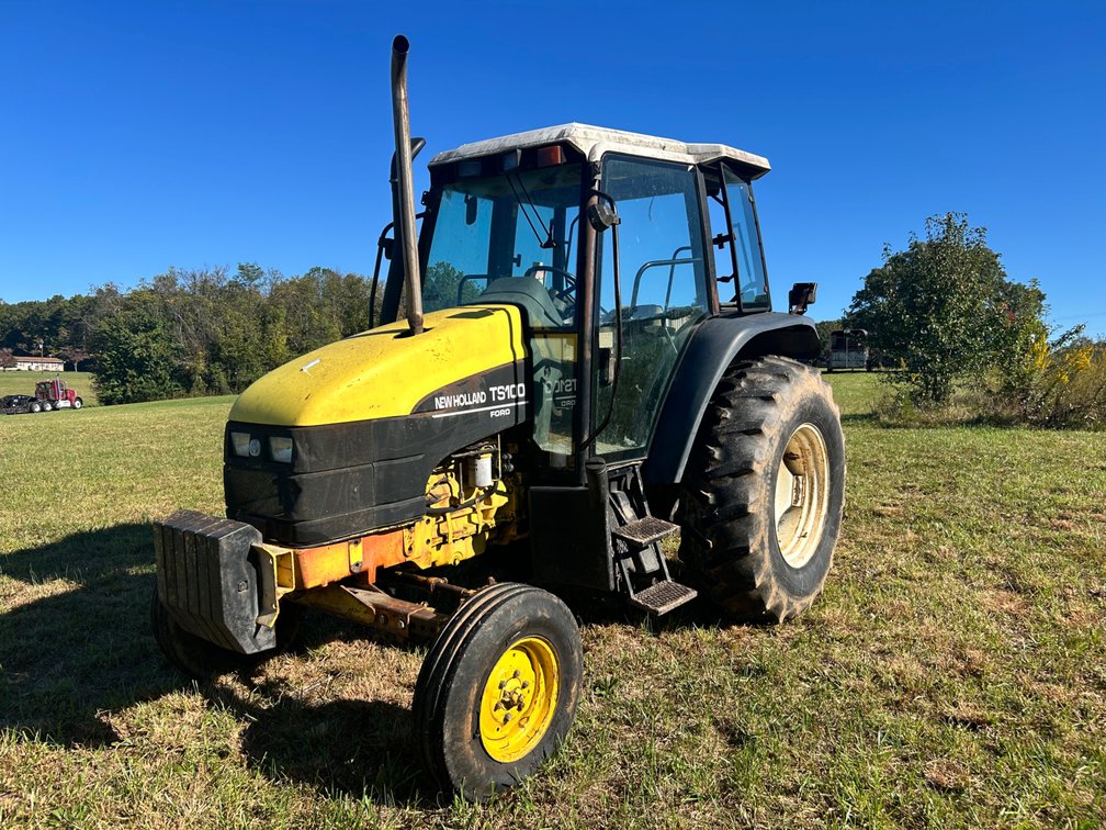 New Holland TS100 Cab Tractor