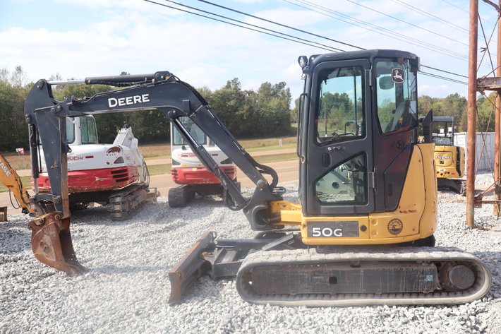 Image for 2016 JOHN DEERE 50G MINI EXCAVATOR