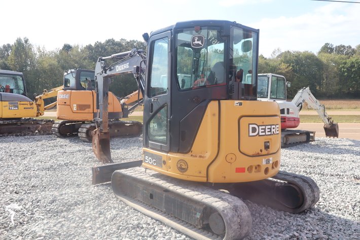 Image for 2016 JOHN DEERE 50G MINI EXCAVATOR