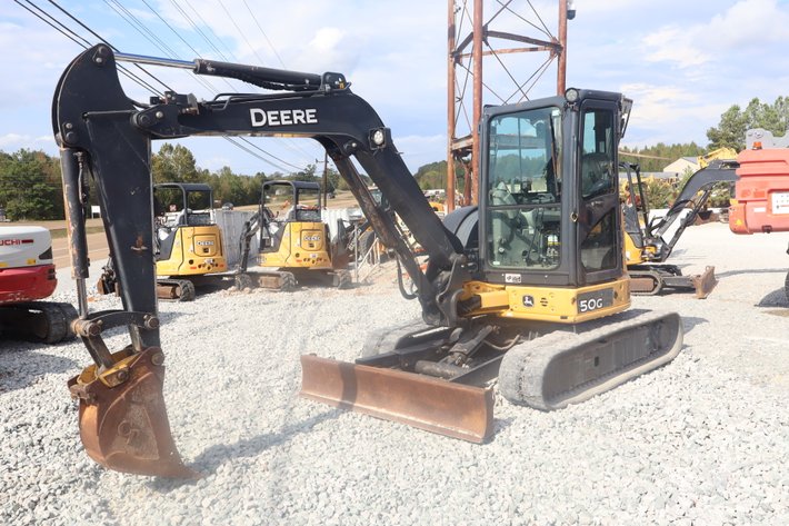 Image for 2016 JOHN DEERE 50G MINI EXCAVATOR