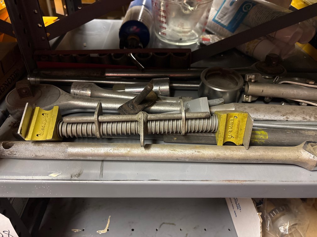 (1) Shelf of Custom Built Wrenches