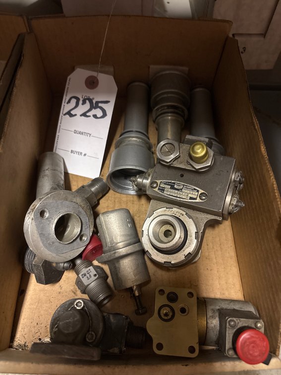 Box of Bendix and Woodward Parts