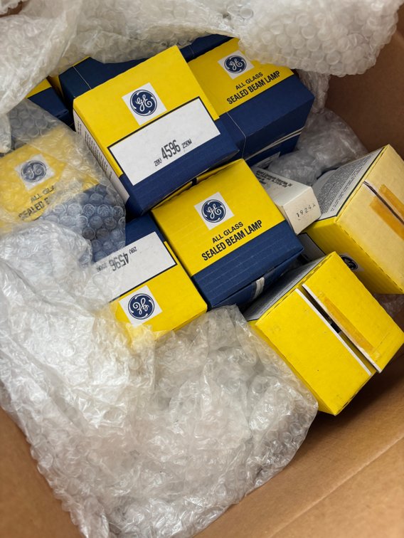 (10) GE 4596 Bulbs