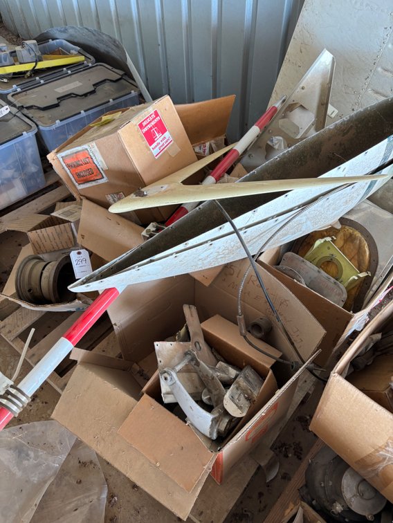 Pallet of Aircraft Parts