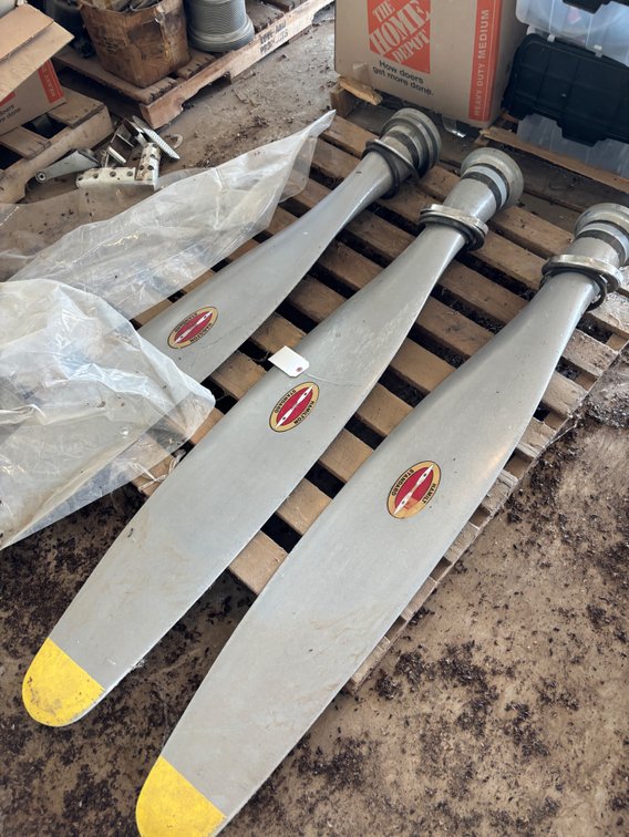(3) Hamilton Standard Prop Blades