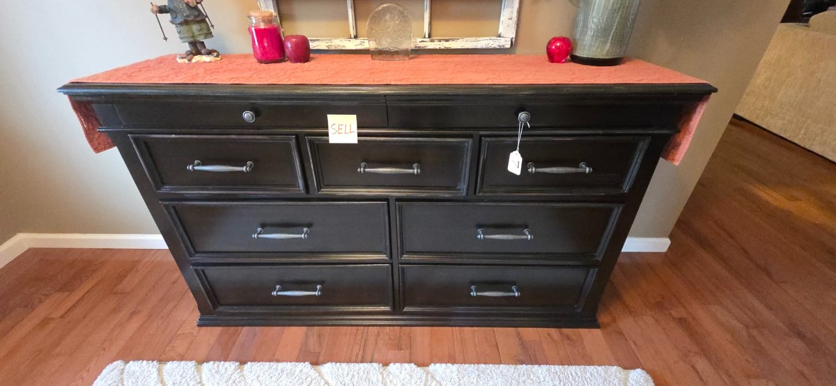 18 in x 64 in x 37 in Dresser
