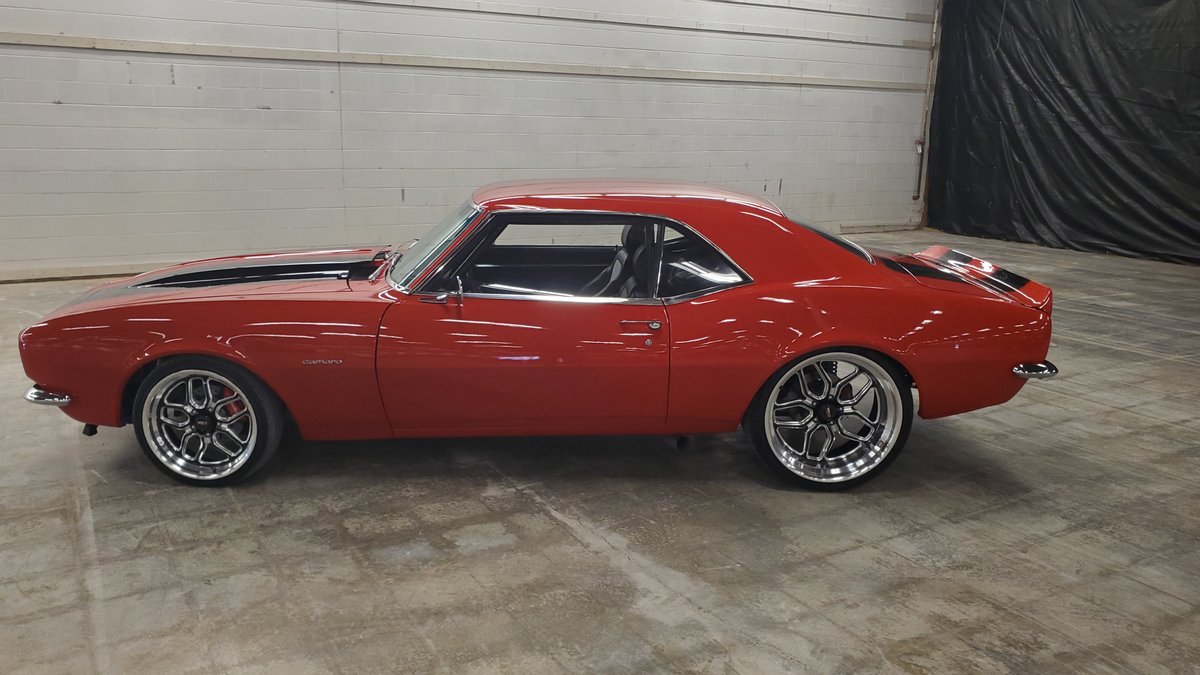1968 Chevrolet Camaro Procharged 408 Stroker LSA pro-touring build for sale at Swafford Auction Group