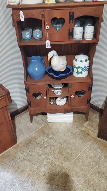 Wooden Heart Cabinet