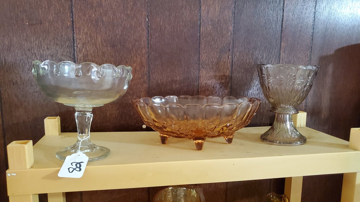 Indiana Glass Console Bowl