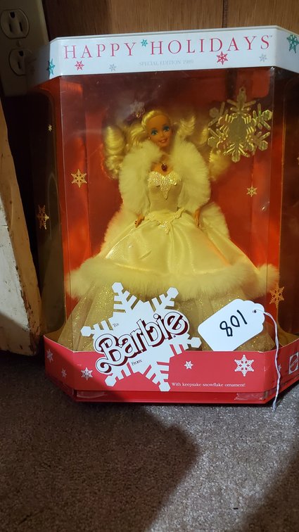 1989 Holiday Barbie